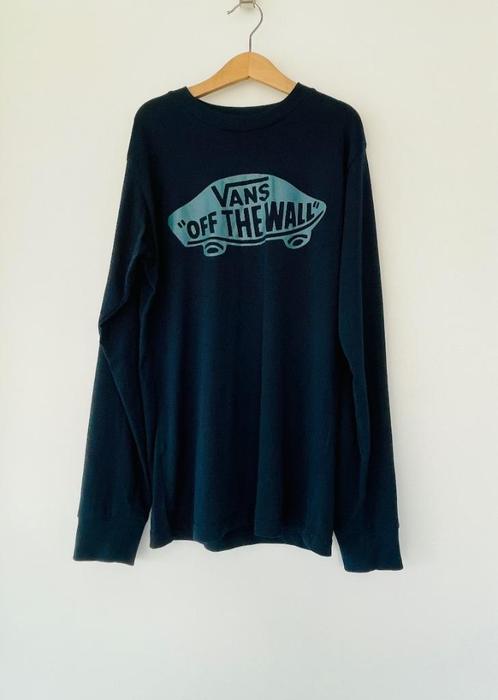 longsleeve VANS shirt X-small jongen of meisje donkerblauw, Kleding | Heren, T-shirts, Zo goed als nieuw, Overige maten, Blauw