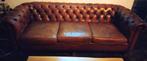 Vintage leren Bendic Balmoral bank (chesterfield) 3 zits, Ophalen, Gebruikt, Driepersoons, 75 tot 100 cm