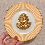 ⭐️ Wandbordje engel gezichtje goudkleurig engeltje bordje, Huis en Inrichting, Woonaccessoires | Wanddecoraties, Ophalen of Verzenden