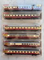 Fleischmann wagons (set 6stuks), Gelijkstroom, Fleischmann, Wagon, Ophalen of Verzenden