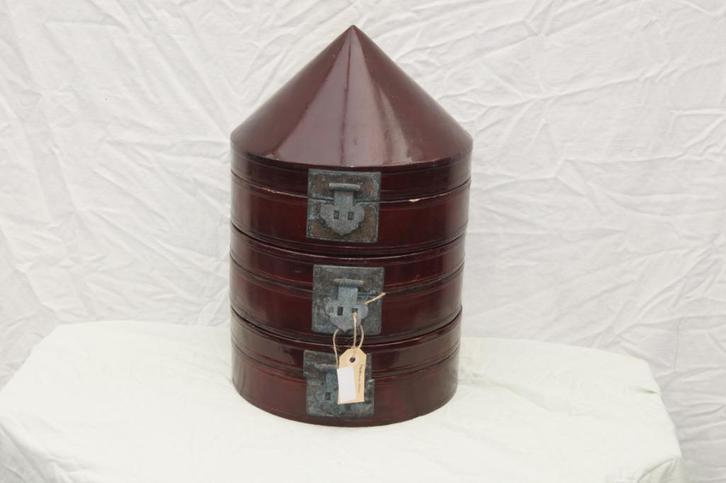 Punt deksel doos ( China, Antiek en Kunst, Antiek | Overige Antiek, Ophalen of Verzenden