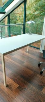 Witte Melltorp tafel van IKEA, Ophalen, Gebruikt, 50 tot 100 cm, Vijf personen of meer