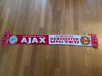 Ajax wedstrijd sjaal 2012, Verzamelen, Ophalen of Verzenden, Zo goed als nieuw, Ajax, Vaantje of Sjaal