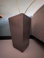 Grote grijze stenen plantenpot incl plant, Ophalen, Halfschaduw, Minder dan 100 cm