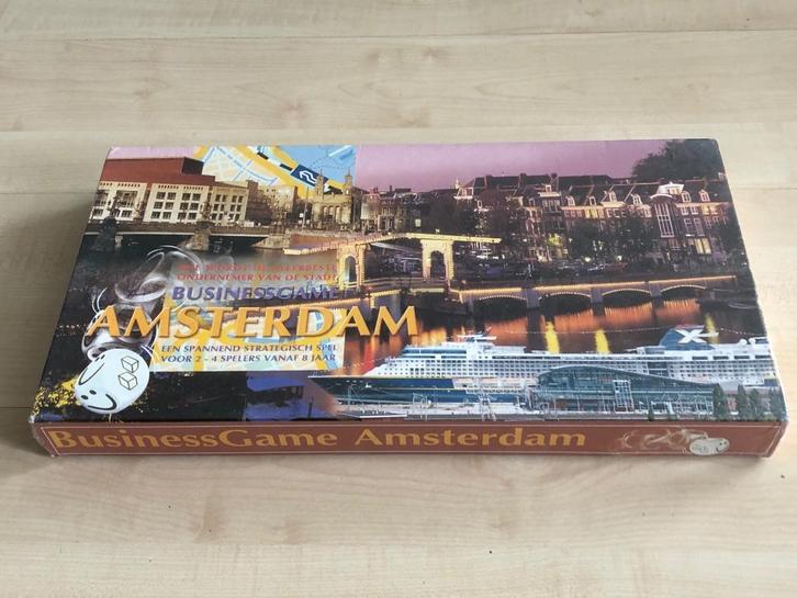 Bordspel Business Game Amsterdam, Hobby en Vrije tijd, Gezelschapsspellen | Bordspellen, Nieuw, Vijf spelers of meer, Ophalen of Verzenden