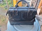 Diesel leren tas/Beautycase, Ophalen of Verzenden, Zo goed als nieuw, Zwart, Handtas