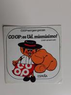 Sticker COOP supermarkt Spanje, Verzamelen, Ophalen of Verzenden, Zo goed als nieuw, Winkel of Supermarkt