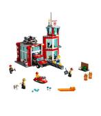 LEGO 60215 Brandweer Kazerne CITY, Gebruikt, Lego, Ophalen of Verzenden, Handelskade 56a
