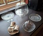 TAARTSTOLP, BONBON SCHAAL, KAASSTOLP, KOP&SCHOTEL, Ophalen of Verzenden, Glas, Overige stijlen