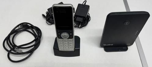 Yealink W53P DECT IP Telefoonset – W53H + W60B, Telecommunicatie, Vaste telefoons | Handsets en Draadloos, Zo goed als nieuw, 1 handset