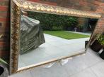 Grote Rechthoekige Spiegel met Decoratieve Lijst, Huis en Inrichting, Woonaccessoires | Spiegels, Ophalen, Gebruikt, 75 tot 100 cm