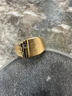Prachtige 14k gouden zegelring, Ophalen of Verzenden, Zo goed als nieuw, Goud, Dame