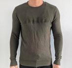 Calvin Klein Leger Groene Mannen Trui | Maat M | 100% Katoen, Kleding | Heren, Ophalen of Verzenden, Zo goed als nieuw, Groen