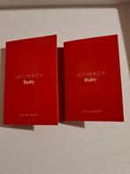 Intimacy Ruby eau de parfum 2x1,2ml, Sieraden, Tassen en Uiterlijk, Uiterlijk | Parfum, Nieuw, Ophalen of Verzenden