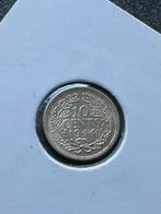 Schitterend dubbeltje 1944S, Zilver, Ophalen of Verzenden, 10 cent, Koningin Wilhelmina