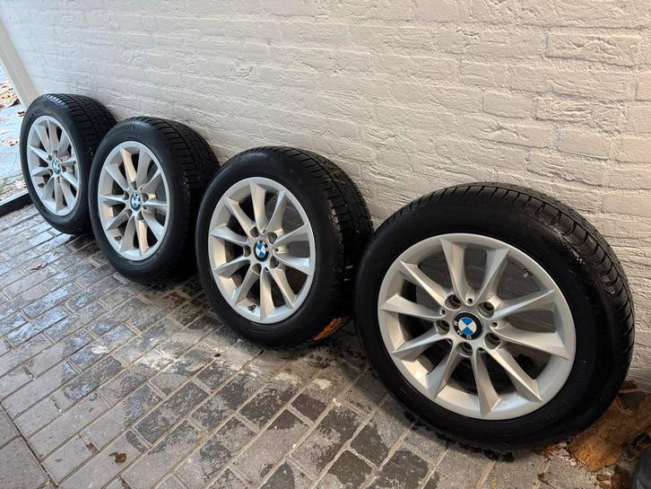 Originele BMW 1 serie winterset - F20 411 205/55 R16, Auto-onderdelen, Banden en Velgen, Banden en Velgen, Winterbanden, 16 inch