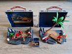 Playmobil Piratenset in koffer (T.E.A.B.), Ophalen of Verzenden, Gebruikt, Los playmobil
