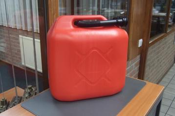 Jerrycan 20 liter kunststof met schenktuit 