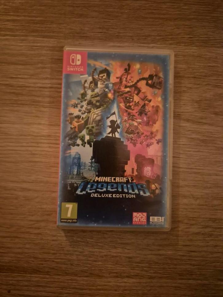 Minecraft Legends Deluxe Edition - Nintendo Switch, Spelcomputers en Games, Games | Nintendo Switch, Nieuw, Strategie en Constructie