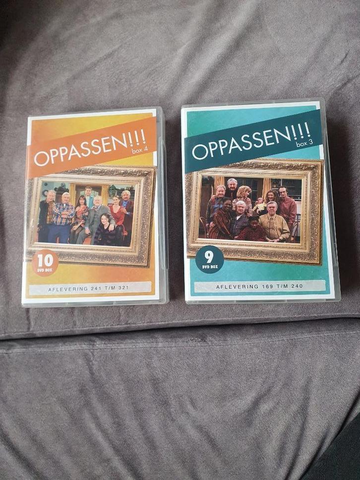 Oppassen Box 3 en 4 Afl 169 -321, Nederlands Origineel 19dvd, Cd's en Dvd's, Dvd's | Tv en Series, Zo goed als nieuw, Komedie