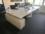 Kantoor burea-eiland 4 werkplekken, Ophalen, Gebruikt, Metaal of Aluminium, 75 cm of meer