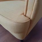 Fauteuil Strandmon van Ikea in skiftebo geel, Ophalen, Zo goed als nieuw, Stof