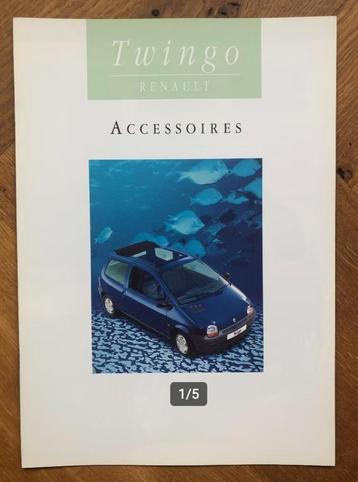 Renault Twingo accessoires folder 1997 beschikbaar voor biedingen