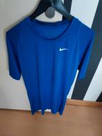 2 Blauwe Nike Pro sportshirts - Maat xl in nieuwstaat, Fitness, Blauw, Nike, Maat 56/58 (XL)