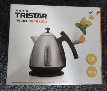 Tristar waterkoker met digitaal display beschikbaar voor biedingen
