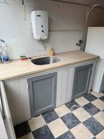 Originele jaren 20 keuken, Huis en Inrichting, Keuken | Complete keukens, Ophalen, Gebruikt, Graniet of Steen, Enkelwandige keuken