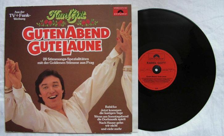 Karel Gott Guten Abend Gute Laune 28 nrs LP 1981 ZGAN, Cd's en Dvd's, Vinyl | Pop, Zo goed als nieuw, 1980 tot 2000, 12 inch, Ophalen of Verzenden