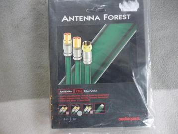 antenne kabel coaxkabel forest audioquest 3m NIEUW beschikbaar voor biedingen
