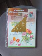 Complete Borduurkaarten Set - Nieuw in Verpakking, Hobby en Vrije tijd, Ophalen of Verzenden, Nieuw, Overige thema's, Knipvel