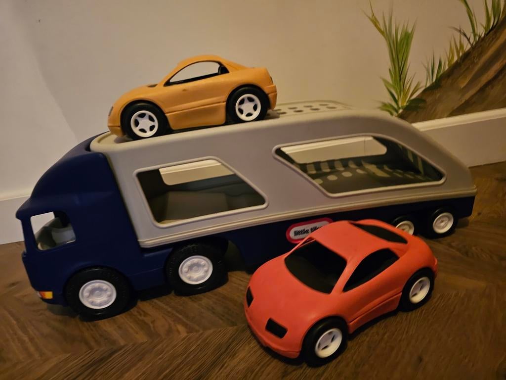 Little Tikes Auto Transport met 2 Auto's, Ophalen, Gebruikt, Jongen of Meisje