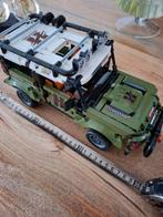 Mooie Jeep van bouwblokjes(lego)met boekje, Ophalen, Zo goed als nieuw