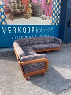 Vintage teak deens design hoekbank olsen laursen, Ophalen, Gebruikt, C, X