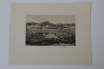 TOON PLUIJMERS 1910-1967 ETS Landschap Mooie kwaliteit GR2, Antiek en Kunst, Kunst | Etsen en Gravures, Verzenden