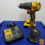 DeWalt DCD709 met 2 x accu XR 18v 4.0 en 5.0 aH