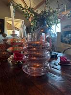 Loods 5 bubble vaas roze glas, Ophalen, Overige kleuren, Minder dan 50 cm, Glas