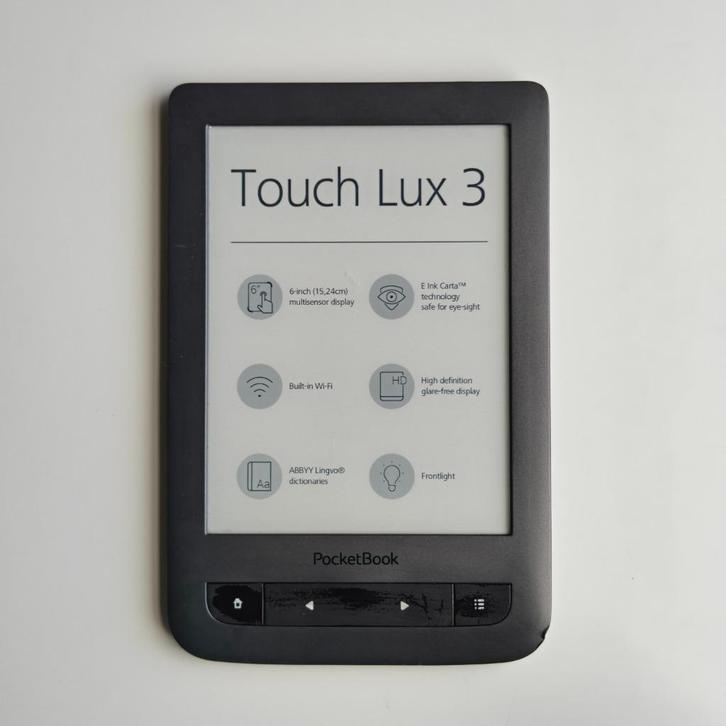 Pocketbook Touch Lux 3, Computers en Software, E-readers, Gebruikt, 6 inch of minder, 8 GB, Ophalen of Verzenden