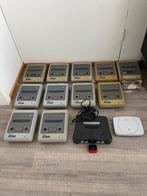 Lot Nintendo SNES consoles en games, Ophalen, Gebruikt, Met 2 controllers, Met Super GameBoy adapter