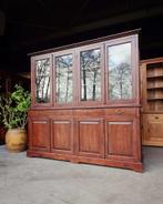 Grote, Brede winkelkast | Antieke buffetkast #2490, Antiek en Kunst, Antiek | Meubels | Kasten, Ophalen of Verzenden