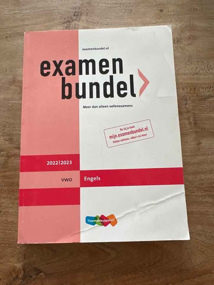 Examenbundel Engels VWO 2022/2023, Boeken, Schoolboeken, Zo goed als nieuw, Engels, VWO, Ophalen of Verzenden
