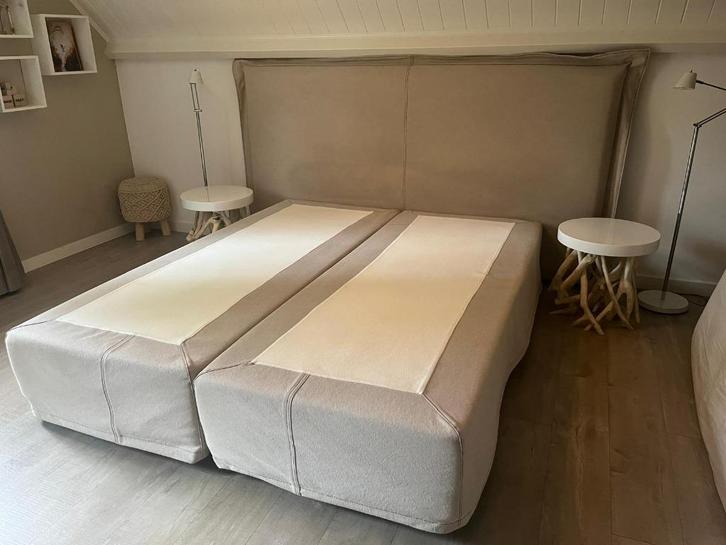 Hoofdbord + HOEZEN  Morph One. LET OP: ZONDER BOX, Huis en Inrichting, Slaapkamer | Boxsprings, Zo goed als nieuw, 160 cm, 200 cm