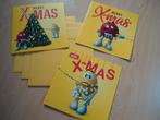 2 sets M&M kerstkaarten, 3 stuks per set, Verzamelen, Ophalen of Verzenden, Nieuw, Overige typen