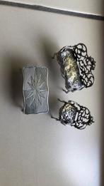 Gebr kuhn sterling 925 zilver miniatuur meubeltjes, Antiek en Kunst, Verzenden, Zilver