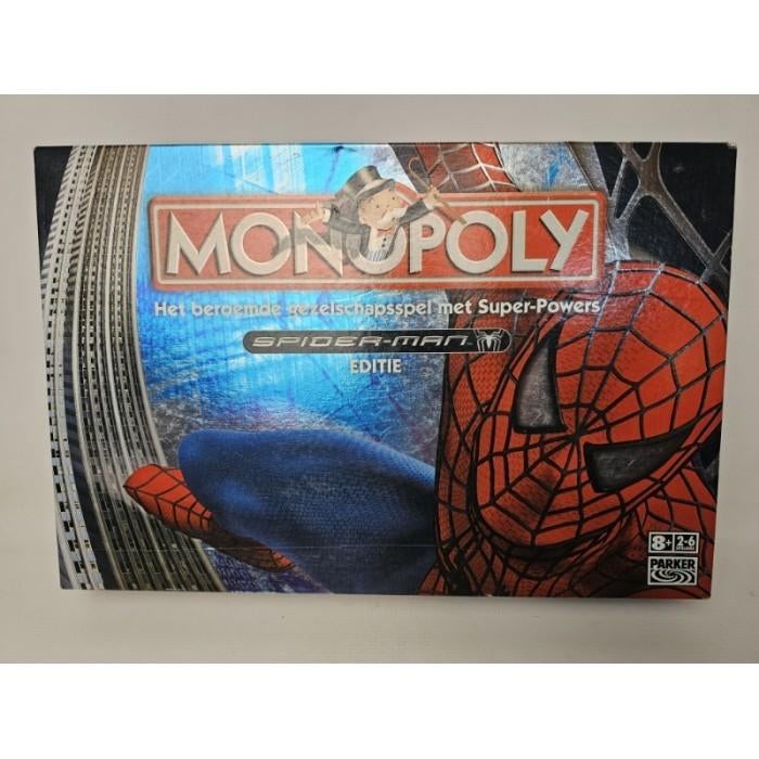 # Monopoly Spider-Man Editie., Ophalen of Verzenden, Gebruikt