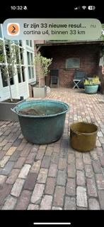 Grote koperen ketel, Antiek en Kunst, Ophalen, Koper