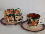 Boch Corfou 3 kop en schotels, Antiek en Kunst, Antiek | Servies los, Ophalen of Verzenden