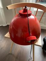 Hanglamp rood - diameter 44 cm - volledig werkend, Ophalen, Zo goed als nieuw, Minder dan 50 cm